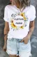 Custom Name Name Sunflower Graphic T-shirt