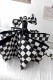 Checkerboard Fully Automatic Folding Sunscreen Umbrella