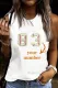 Custom Personalized Labeling Number Tank Tops
