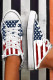 American Flag Star Stripe Graphic Daily Slippers