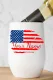 Personalized Custom Name American Flag Graphic Stainless Steel Tumbler