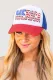 Independence Day American Flag Baseball Cap Outdoor Cap