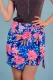 Floral Knot Sheath Casual Skirts