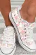 Summer Flamingo Graphic Daily Canvas Shoes