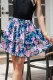 Floral Sheath Casual Skirts