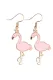 Flamingo Alloy Earrings