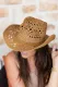 Hollow-out Straw Cowboy Hat