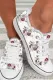 Floral Casual Daily Flat Canvas Shoes