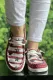 Canvas Star & Stripe Print Slip-on Flat Shoes