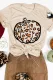 Leopard Pumpkin Graphic T Shirt