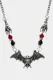 Halloween Bat Necklaces