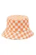 Orange Checkerboard Hat