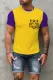 Tiger Round Neck Casual Men T-shirts