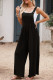 Solid Shift Casual Jumpsuits Overalls