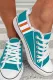 Striped Daily Flat Canvas Shoes