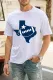 Texas American Football Graphic Crew Neck Men's T-shirt