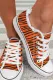 Tiger Stripes Daily Flat Canvas Shoes