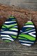 Striped Hook Earrings