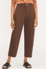 Coffee Everlane Women's White and Cream Trousers