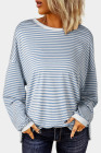 Sky Blue Stripe top