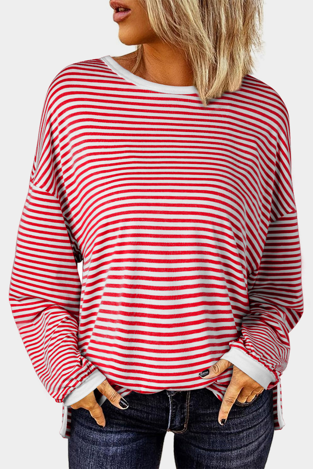 Red Stripe top