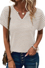 Beige Stripe T-shirt