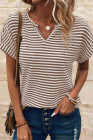 Brown Stripe T-shirt