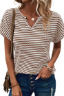 Brown Stripe T-shirt
