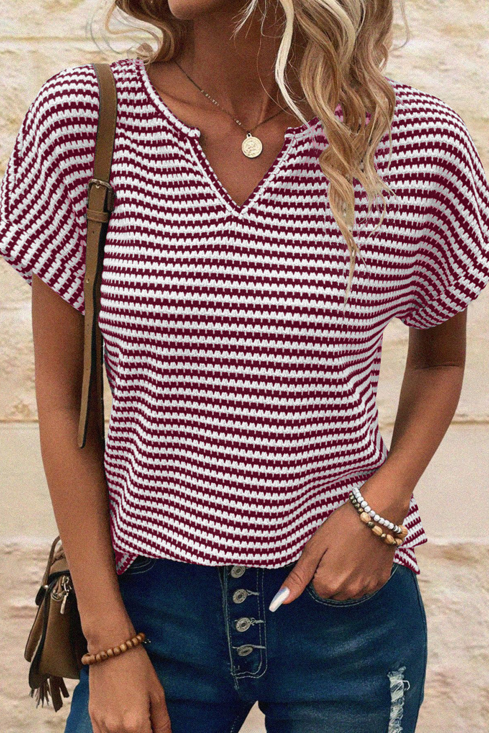 Red Stripe T-shirt