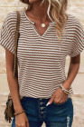 Brown Stripe T-shirt