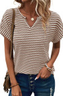 Brown Stripe T-shirt