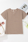 Brown Stripe T-shirt