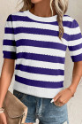 Navy Stripe sweater tops
