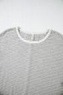 Gray Stripe top