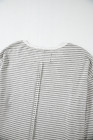 Gray Stripe top