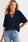 Navy Blue top