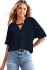 Navy Blue top