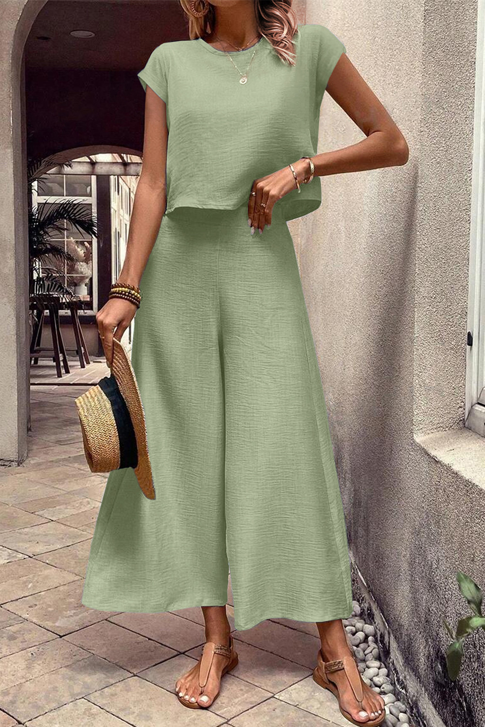 Laurel Green pants sets