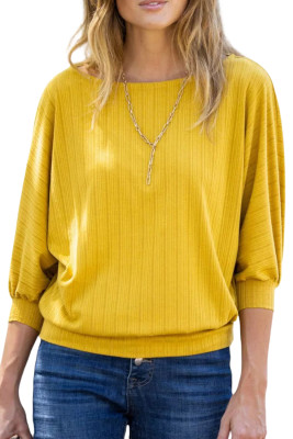 Yellow Cream Blouse LC25129934-P107