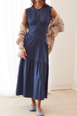 Navy Blue dress LC6123094-P605