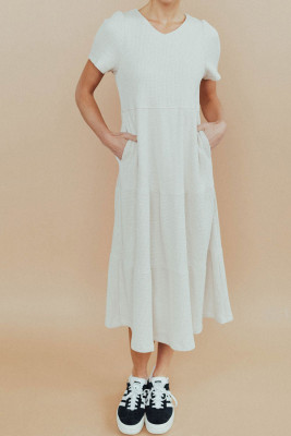 White dress LC6123089-P1