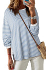 Sky Blue Stripe top