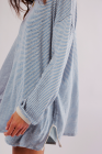 Sky Blue Stripe top