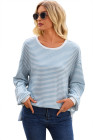 Sky Blue Stripe top