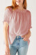 Apricot Pink Ibiza Blouse
