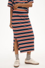 Navy Stripe skirt sets