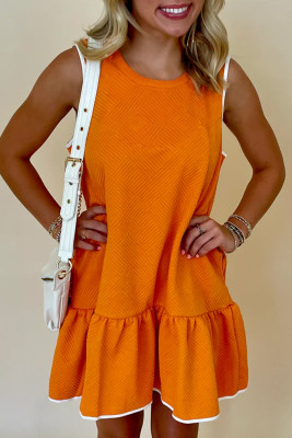 Grapefruit Orange dress LC6123163-P3014