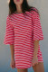 Red Stripe dress