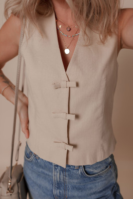 Parchment vest LC853449-P6016