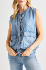Ashleigh Blue Chase Indigo Vest
